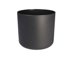 Elho B.for Soft Rond 25 - Pot De Fleurs - Anthracite - Intérieur - Ø 24.9 x H 23.3 cm