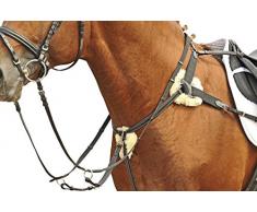 HKM Harnais avec martingale doublé de fourrure