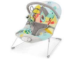 Kinderkraft Transat Bébé MILYFUN, Balancelle, Jouets, Vibrations, Mélodies