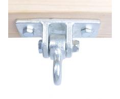 Point d’ancrage/support fixation pour installer la sangle de suspension/le hamac/la balançoire/la balancelle sur le mur plafond en bois