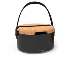 BergHOFF Barbecue Nomade de Table Noir 2415601 Noir 35 x 35 x 22 cm