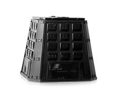 Prosperplast 19553 Composteur IKST400C Noir 400 l