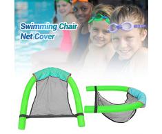 N/W Fauteuil Gonflable Piscine, Matelas Gonflable Piscine, Flotteur Hamac De Natation, Multi Usage Flottantes Hamac, pour Plage, Partie, Vacances