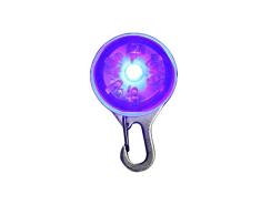 Demarkt Médaille LED Lumineux Pendentif de Collier pour Chien Chat 5 Couleur Au Choix-Punk