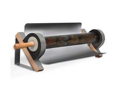 didatecar Cuiseur Solaire Barbecue Portable, Cuisinière en Acier Inoxydable sans Fumée Four Solaire Gril Solaire pour Pique-Nique, Camping