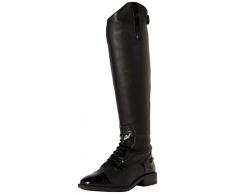 Rhinegold Elite Santorini Bottes déquitation, 0, Noir, Size 8 (EU42) - Calf 2