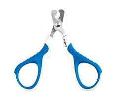 Pince coupe-griffes pour chat par lame sûre, aiguisée et inclinée - Poignée antidérapante - Pinces coupe-griffe pour chat chien - pour petits chiens, chats, oiseaux, lapins -Professionnelle