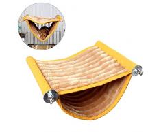 Aire de Jeu en Bois Naturel pour Rongeur, Hamster, Souris, Gerbille, Rats, Jouets pour Animaux de Compagnie, Maison de Jeu, Tunnel