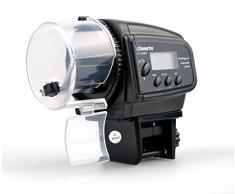 Xrten Distributeur Automatique de Nourriture, Automatique Numérique pour Les Poissons LED Minuteur