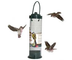 LWANFEI Mangeoires de Tube doiseau Sauvage, Accessoires accrochants extérieurs de Alimentation doiseaux de Maison de Graine