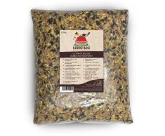 SeedzBox Ultime Luxueux Mélange Complet Céréales/Légumes pour Cochons d’Inde/Cobayes - Aliments Naturels, Sûrs - Nourriture Muesli Équilibré en Carottes, Luzerne, Orge, Vitamine C/Protéines, Sac 2,5kg