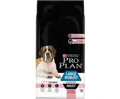 Purina ProPlan Chien Large Adult Robust Sensitive Skin avec Optiderma Croquettes Riche en Saumon pour Chien Adultes de Grande Taille 14 kg