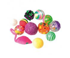 Zolux Fantaisies Jouet Pack de 12 Balles pour Chat
