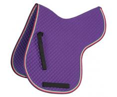 Shires Premium Poney/cheval Tapis de selle – Violet Violet Violet Full
