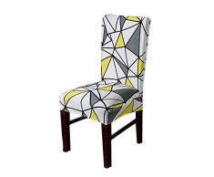 Extensible Housse de Chaise de Salle a Manger, Morbuy Universel Modern Décoration pour Jardin Bureau Hôtel Mariage Maison, Haut Dossier Stretch Housse Couverture