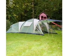 Skandika Korsika.- Tente camping dôme - 10 personnes - 3 cabines - 760 x 720 cm