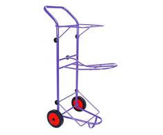 Générique Chariot porte selle - violet