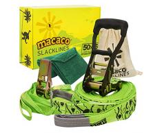 Macaco Slackline Kit Complet M Vert