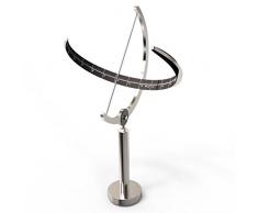 Helios Chronos Cadran solaire équatorial précis pour jardin et balcon
