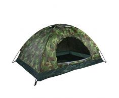 VGEBY1 Tentes de Dôme, Tente Imperméable de Protection UV de Brouillard de Poussière de Camouflage pour la Randonnée en Camping en Plein Air