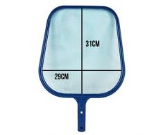 Linxor France ® Tête dépuisette de surface bleu pour piscine adaptable sur manche standard ou télescopique - Norme CE