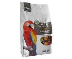 AIME Nourriture pour Perroquet, NutriBalance Expert, Menu expert pour Perroquets, Sac de 800 G