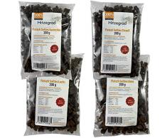 5.Friandises de récompense à la viande sans gluten pour chien – Pack de 4 (4x 200g) 200g de lapin, 200g dautruche, 200g de saumon, 200g doie