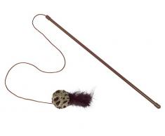 Nobby Jouet Canne à Pêche Balles avec Plumes pour Chat