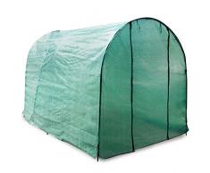 casa pura Serre de Jardin Libre | avec piquets et Corde Inclus | pour tomates et Autres Plantes | résistant aux intempéries, stabilisé UV | 300x190x190cm