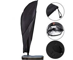 Dedeka Housse de Protection pour Parasol Déporté,Housse de Protection pour Parasols à Mât avec Fermeture à glissière,Oxford 210D,3 Tailles