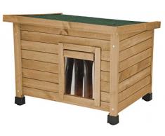 Kerbl Rustica Maison pour Chat, 57 x 42 x 45 cm
