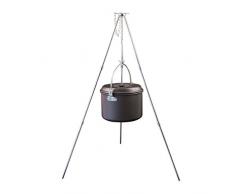 BrilliantDay Barbecue Suspendu sur trépied en Acier Inoxydable, 84cm