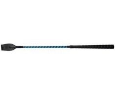 TdeT Cravache Sucre dorge - Turquoise/Noir - 66 cm