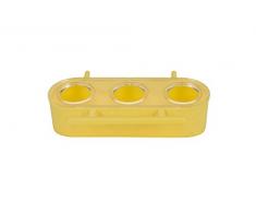 Aime Mangeoire pour Oiseaux, Munie De 3 Trous pour Plusieurs Oiseaux, pour Tout Type De Cage pour Oiseau