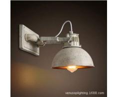 ZHAS Cache-Pot, Applique Murale, Lampadaire Urbain, Balcon, Hall dentrée, Couvercle en tôle de Fer, Applique Murale, Applique dextérieur Life Waterproof