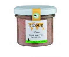 BIOPUR Bio Seul Nourriture pour Chien, Lot de 12 (12 x 100 g)