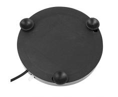 Fdit Lumière Aquarium LED Lampe à Bulles dair sous-Marine Submersible 12V lumière Changeante Multi-colorée pour Réservoirs Poissons 10.5/12.5cm(12.5cm(12LED) EU)