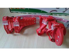 Kangourou-pogo-Échasses pour enfant Youth charge de 30 à 50 kg-Rouge