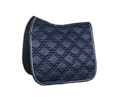 HKM 4057052151897 -Bologna-6900 Tapis de Selle Bleu foncé