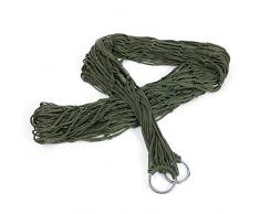 MOOHOP Hamac Ultra-léger, hamac extérieur, hamac en Filet pour lintérieur et lextérieur, hamac en Filet Respirant, Camping, léger, intérieur et extérieur, pour Le Stockage