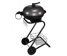 FAVEX Barbecue électrique PANAME Noir 98 x 46 x 58 cm 9713409