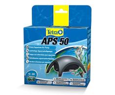 TETRA APS 50 - Pompe à Air pour Aquarium de 10 à 60L -Silencieuse avec triple système anti-bruit - Réglable Puissante et Design-Garantie 3 ans