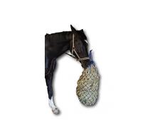 Pferdelinis Filet à Foin pour Chevaux - Mailles serrées de 5 x 5 cm - pour Une Alimentation adaptée aux Animaux Longueur Environ 106 cm - Poids Net Environ 3,5 kg