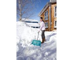 Gardena Pelle à Neige Es 50 Combisystem : Pelle de Déneigement avec Bord en Acier Résistant, Lame en Plastique Léger, Résistant au Froid jusquà -40 °C, Largeur de Travail 50 cm (3243-20)