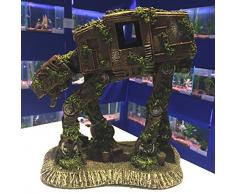 Mezzaluna Gifts - Grande décoration daquarium - Robot de lespace