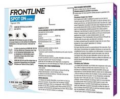 FRONTLINE Spot-on Chien - Anti-puces et anti-tiques pour chien - 20-40kg - 6 pipettes