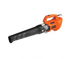 BLACK+DECKER BEBL185-QS Souffleur axial filaire - Volume de soufflerie : 12,75 m3/min - 2 vitesses réglables en poignée 1850W, Orange