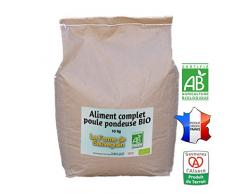 La Ferme Sauvegrain Aliment Bio pour Les Poules pondeuses - 10kg