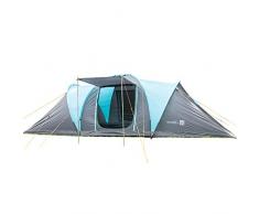 skandika Hammerfest 6 Protect - Tente dôme familiale - 6 personnes - 620 x 220cm - bleu/bleu foncé