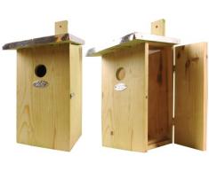 Nichoir observation en Bois vitré